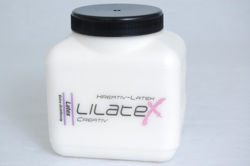 Lilatex Creativ Latex 1 Liter  Latexmilch - Extra Dickflüssig