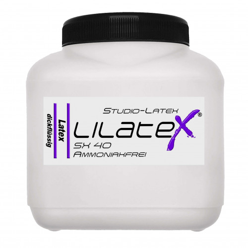 Lilatex Studio Dickflüssig - ammoniakfreier Latex 1 Liter Latexmilch  Flüssiglatex