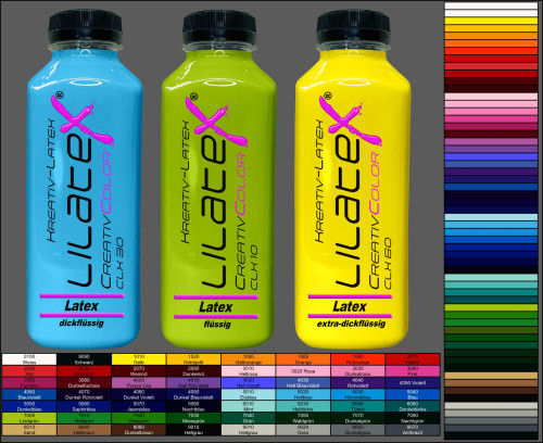 Lilatex Latexmilch Flüssiglatex