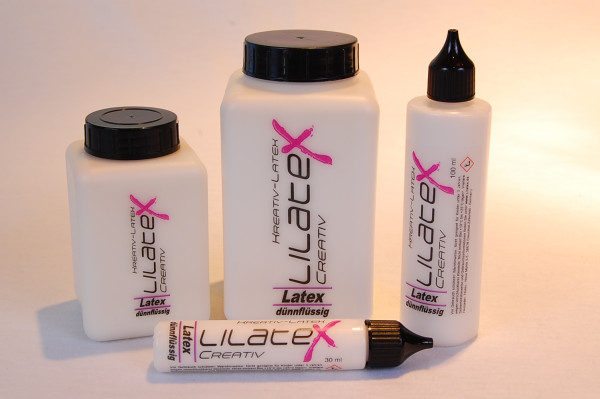 Lilatex Creativ Latex 1 Liter  Latexmilch - Extra Dickflüssig