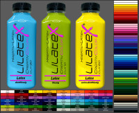 Lilatex Creativ Latex 500 ml farbige extra-dickflüssige Latexmilch - Flüssiglatex
