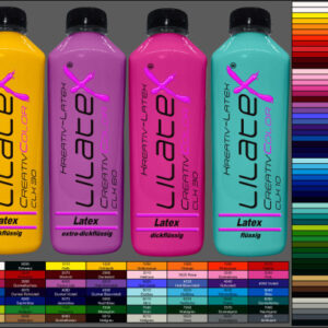 Lilatex Creativ Latex duennfluessig farbig